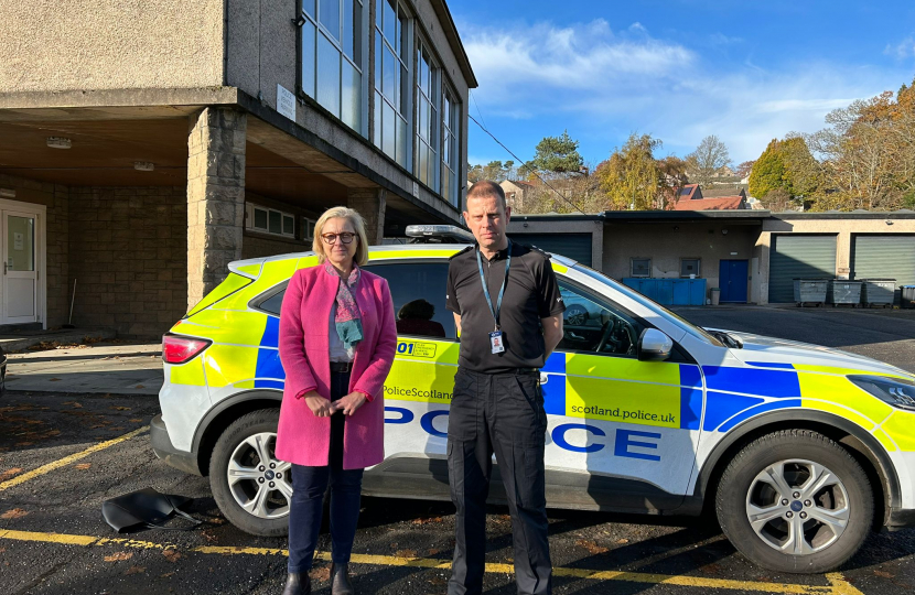 Borders MSP discusses rural crime with new local police chief