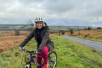 Borders MSP hails new cycling routes on visit to 'exciting' Holm Hill development